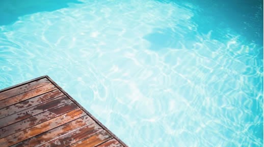 pressure washing your pool deck