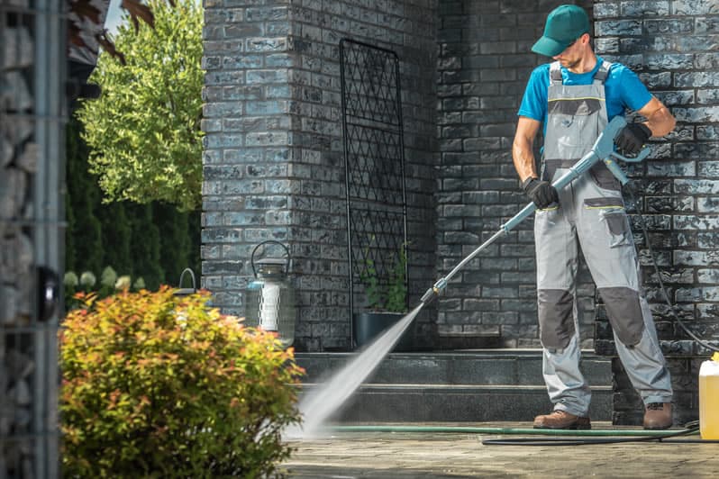 is pressure washing safe