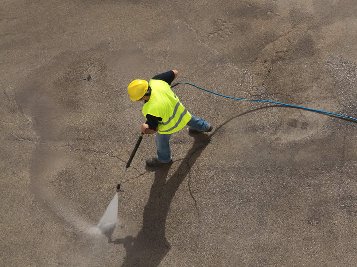 commercial pressure washing