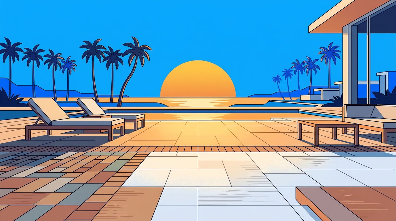 Why Florida Sun Causes Faded Brick and Travertine