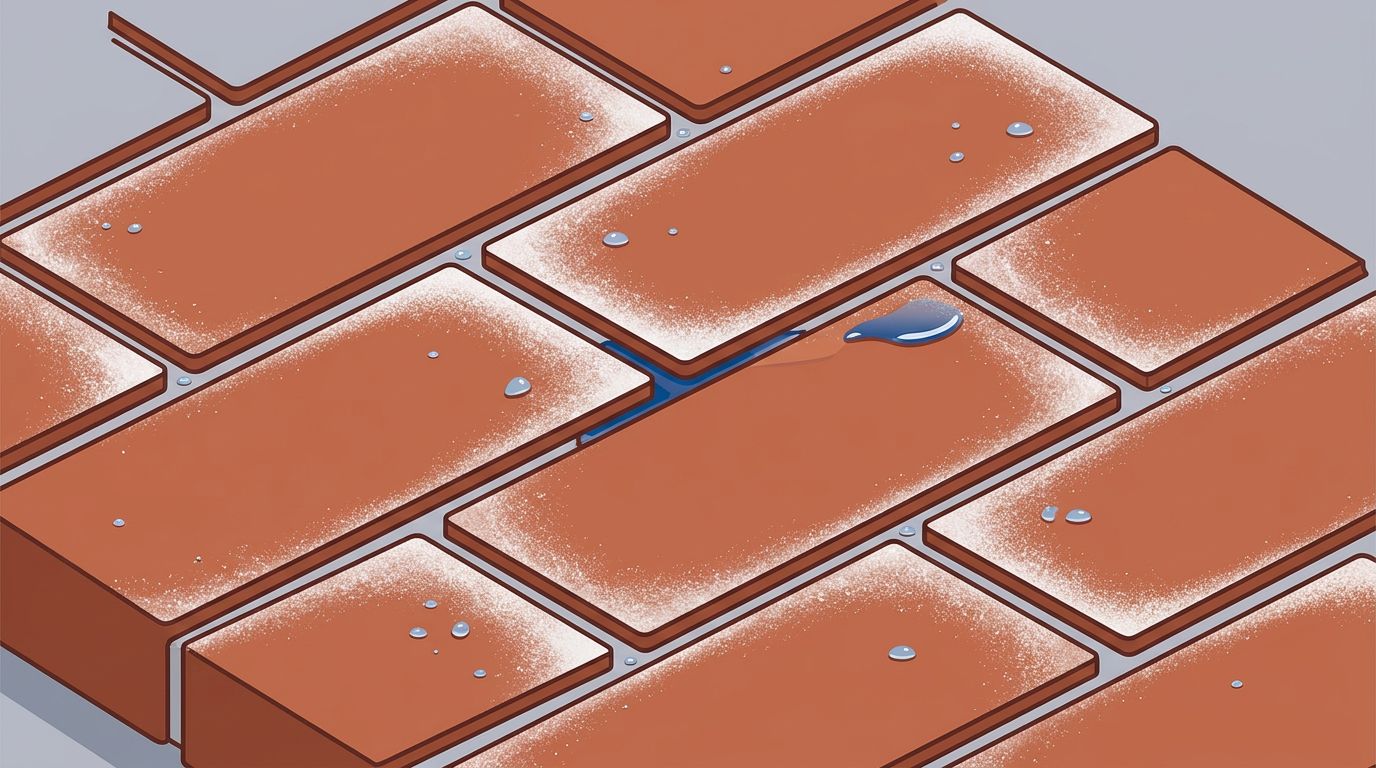 Brick Paver Efflorescence: What White Haze Means