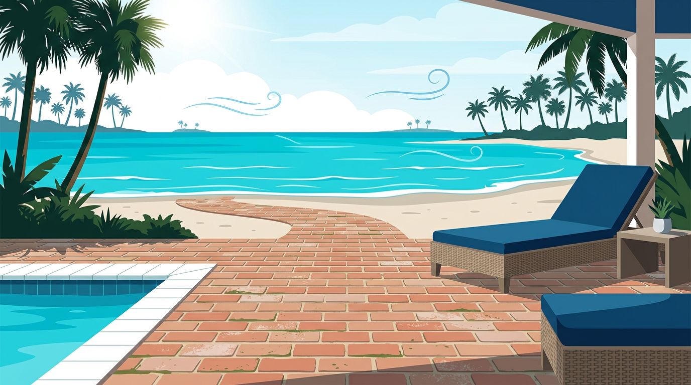Brick Pavers in Southwest Florida: How Salt Air Wears Them Down