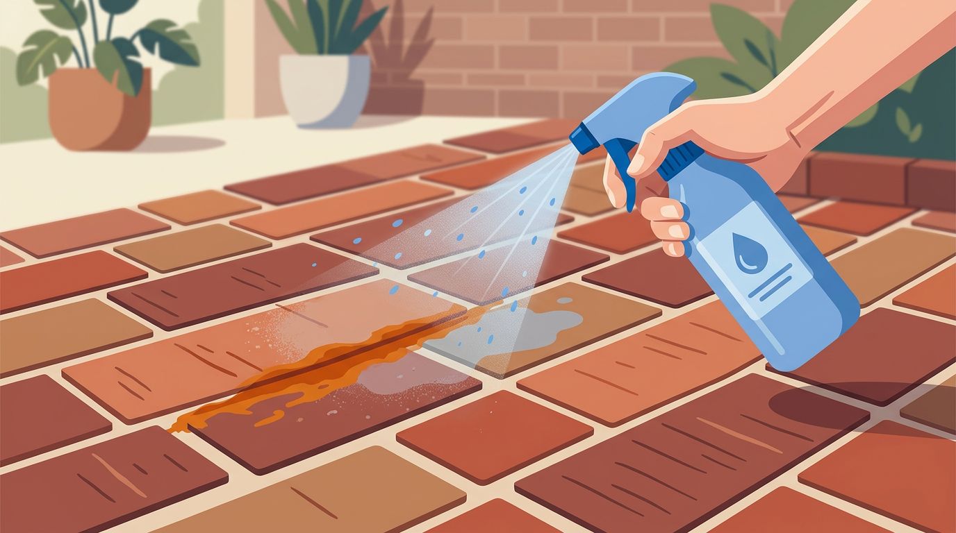 How I Remove Rust From Brick Driveways Without Damage