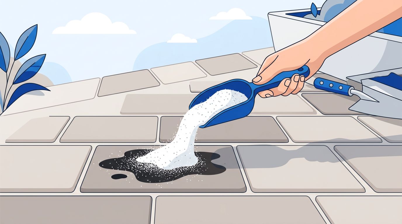 How to Remove Oil Stains from a Brick Patio