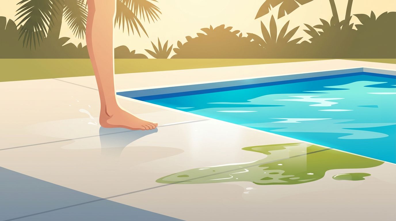 What Causes Slippery Pool Decks in Southwest Florida?