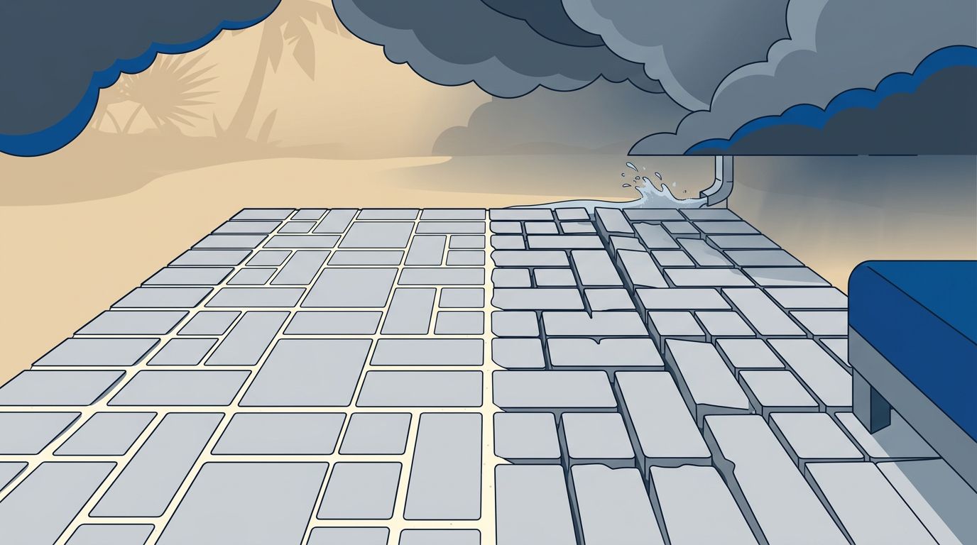 Why Southwest Florida Storms Strip Paver Joint Sand