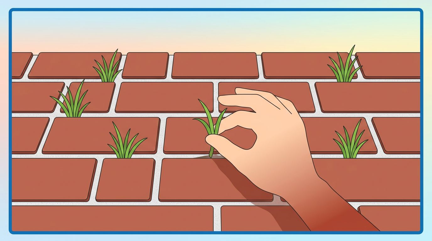 Why Weeds Between Pavers Keep Coming Back