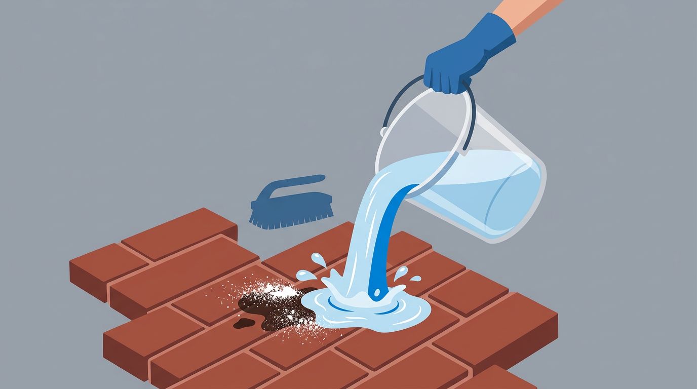 Muriatic Acid Brick Pavers: Safe Cleanup After a Spill