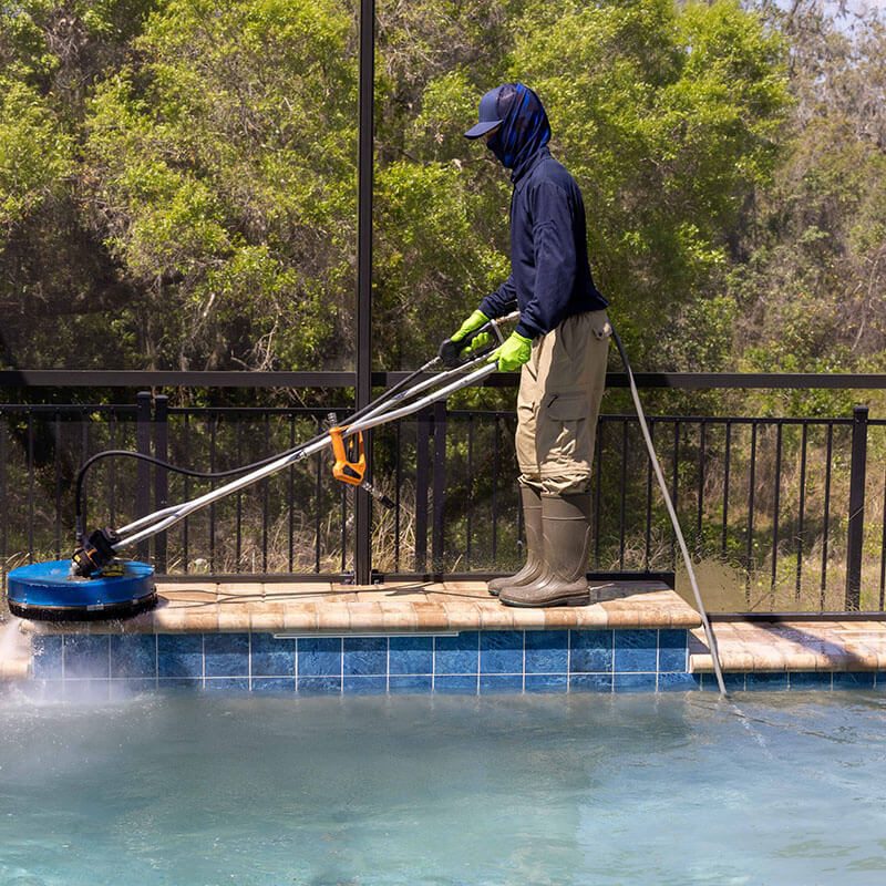 paver cleaning professional cleaning pavers by pool